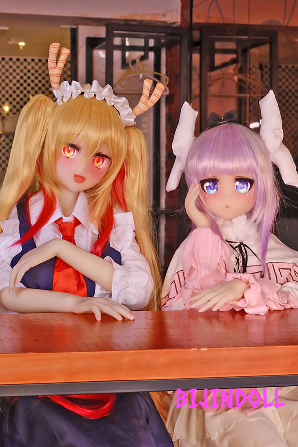 aotumedoll #51#52  TPE TOHRU and KANNA Sex Doll Maid Dragon Anime 