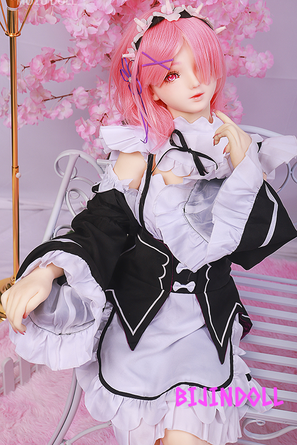 mozudoll 145cm TPE Ram Sex Dolls Cos Play Re Zero Ram anime Dutch Wife Anime Doll