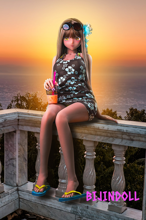 aotumedoll tanned sex doll TPE 155cm C cup seaside tanned beauty love doll real sex