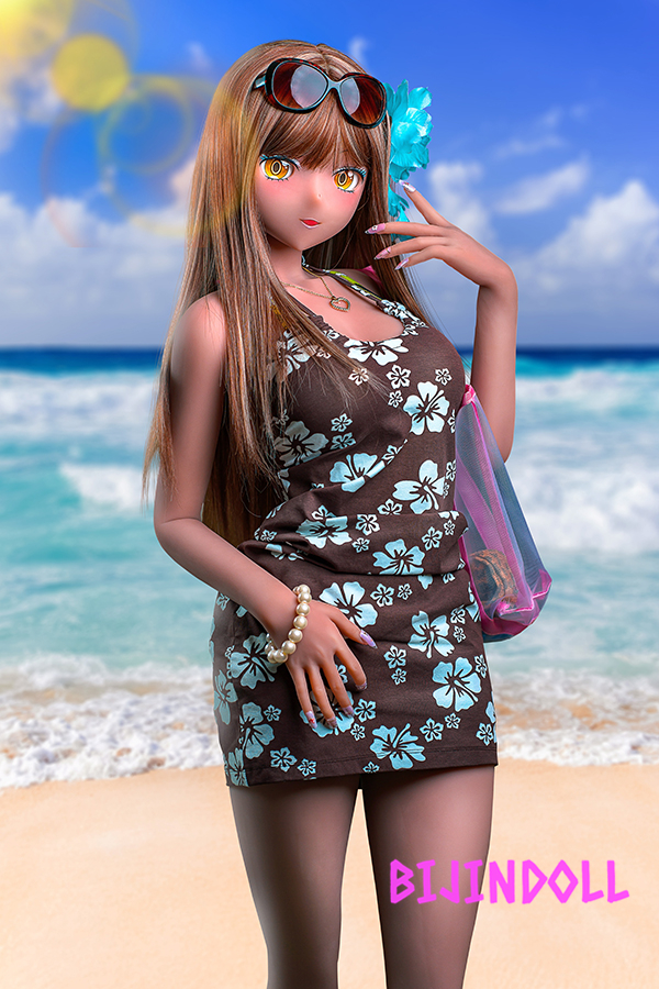 aotumedoll tanned sex doll TPE 155cm C cup seaside tanned beauty love doll real sex