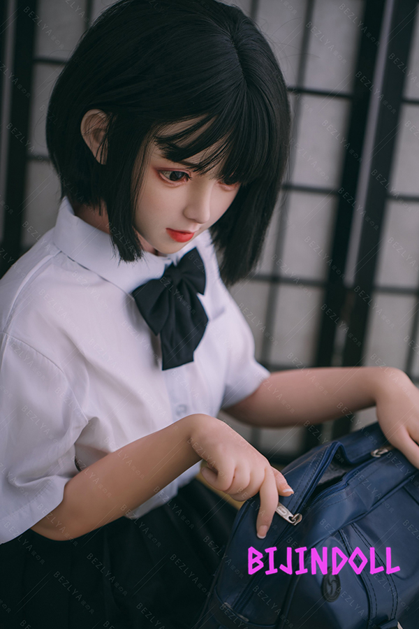 Bezlya 鈴蘭 149cm C-cup Silicone head + TPE body Real Adult Porn life-size doll sex dutchwife adult
