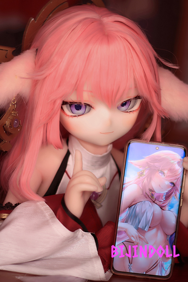 mozudoll 小狐狸 Costume Free Yaemiko Love Doll Genshin Cosplay Doll PVC Head Dutch Wife