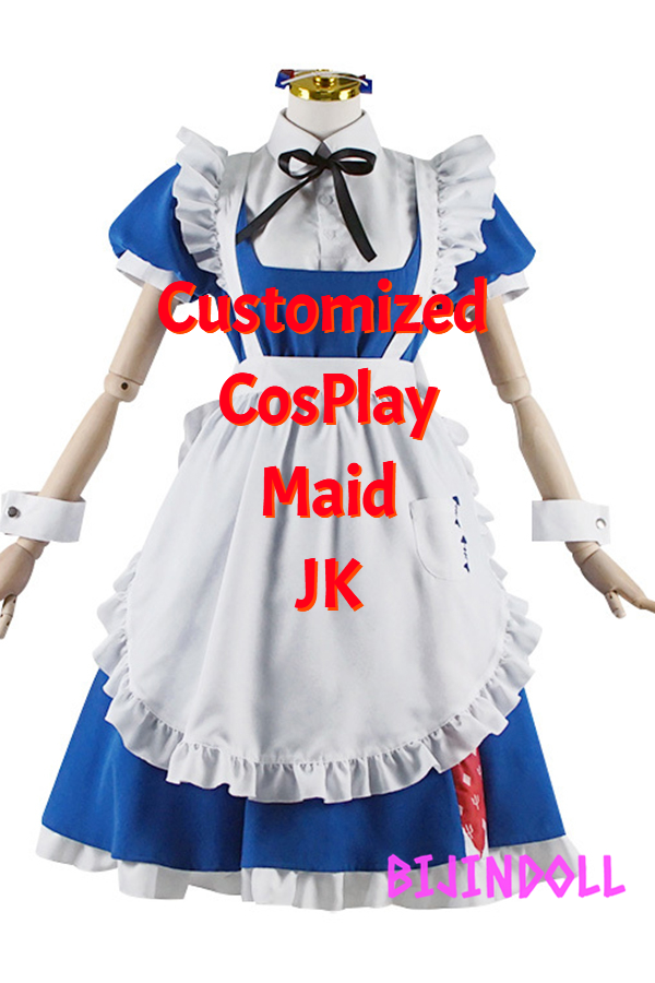 Sex Doll costumes Customized clothes Anime game cosplay costumes Maid clothes clothing