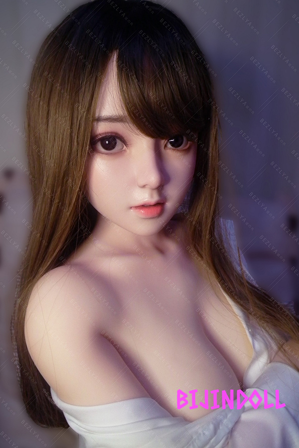 Bezlya 鈴蘭 149cm C-cup Silicone Head Asian Realistic stepsister porn doll r18 adult life-size doll toy