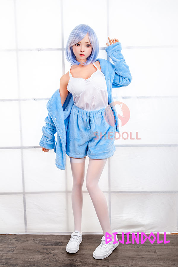 SHEDOLL 148cm D-cup Silicone Head TPE Body Love Doll Adult Doll Beautiful Life Size Doll