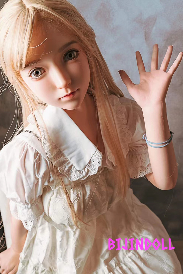 FUDOLL#12 148cm D-cup Silicon head sister incest sex doll Super real blonde sister r18 adult porn doll