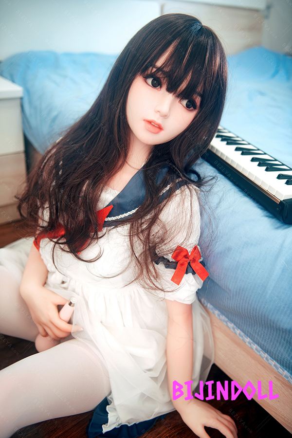 Bezlya 鈴蘭 149cm C-cup Silicon head Real eye movement love doll silicone adult sexy dolls