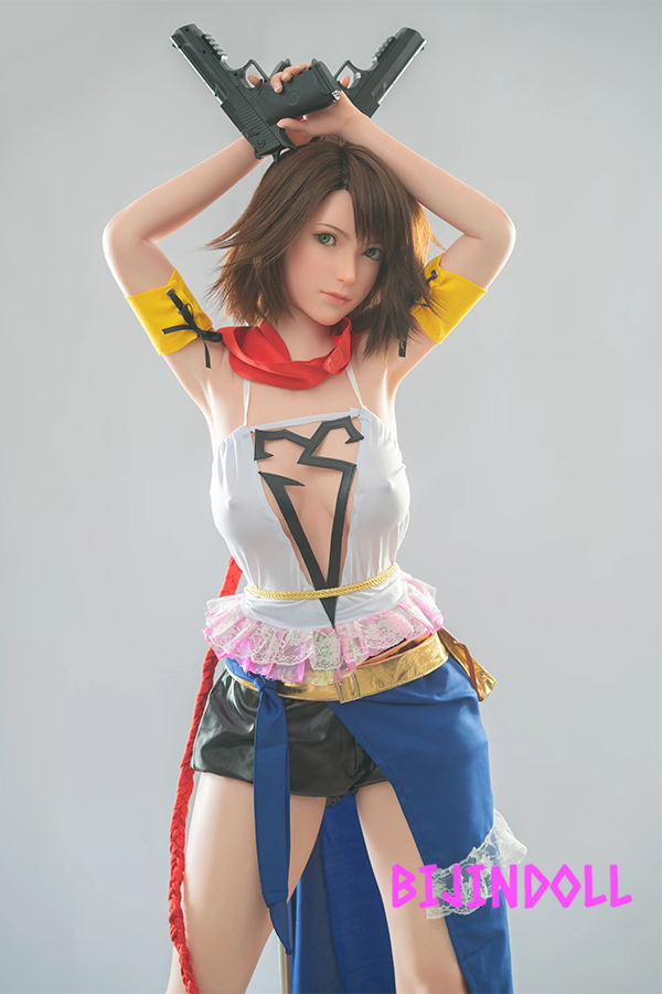 GameLadyNo.06 167cm/65.7″ D-Cup Silicone FFX-2 Yuna Sex Dolls Game Final Fantasy X-2 Cosplay Doll FFX-2