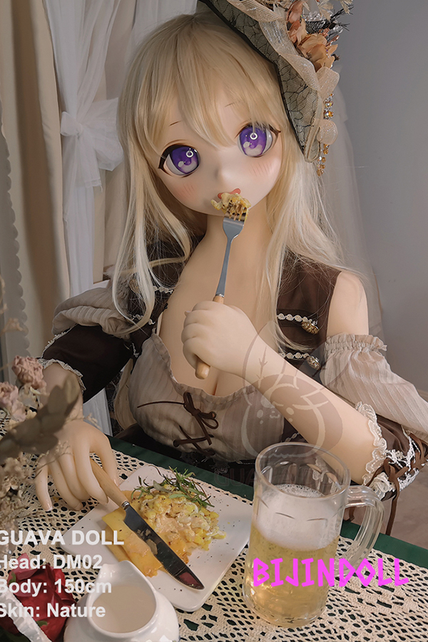 GUAVADOLL DM02 150cm D-cup PVC head big tits 2d anime dutch wife luxury adult anime sex doll