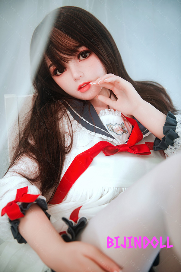 Bezlya 鈴蘭 149cm C-cup Silicon head Real eye movement love doll silicone adult sexy dolls