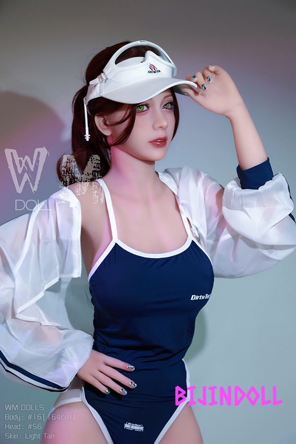 WMDoll#56 164cm D-cup TPE beautiful swimsuit sex doll popular WM new work real beautiful