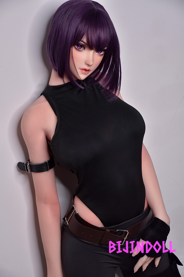 ElsaBabe-AHC006 165cm silicone short hair real doll big breasts