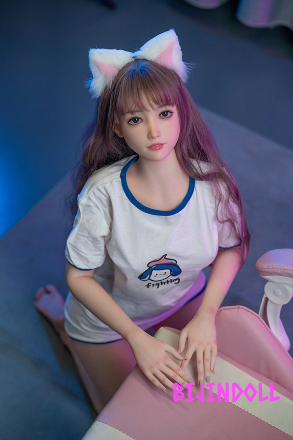 WAXDOLL#GF01Z 145cm B-cup Silicone Beauty Cute Sex Doll Neat Type Porn Real Dutch Wife