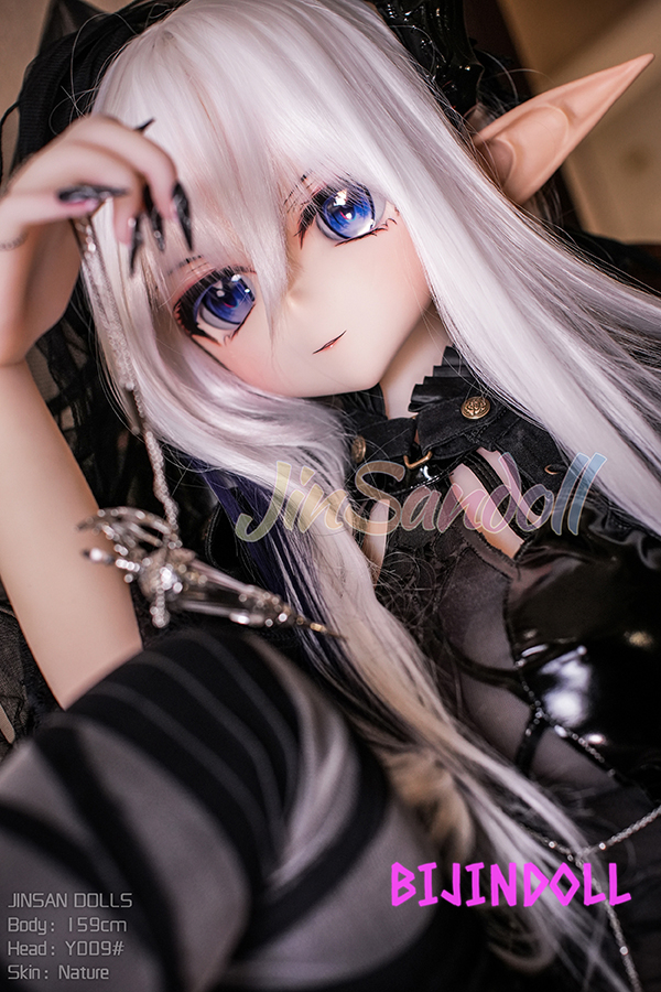 WMDoll#Y009 159cm B-cup PVC head cute elf anime sex doll TPE body cheap custom love dutch wife