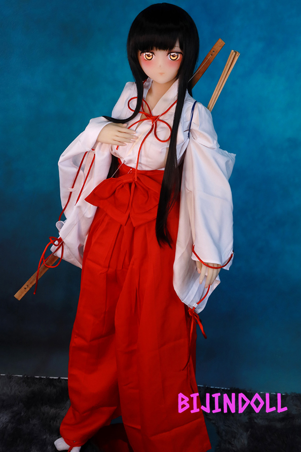 aotumedoll#43 D-cup 145cm TPE Big Breasts Anime Style Doll Custom Manga Doll Sex Chubby Character Life Size Dutch Wife Shrine Maiden Erotic Costume