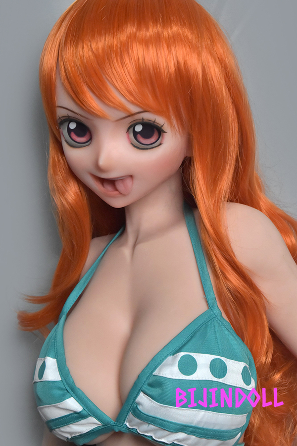 ElsaBabe-AHR003 148cm silicone nami cos anime sex doll big breasts cosplay one piece anime sex dutch wife