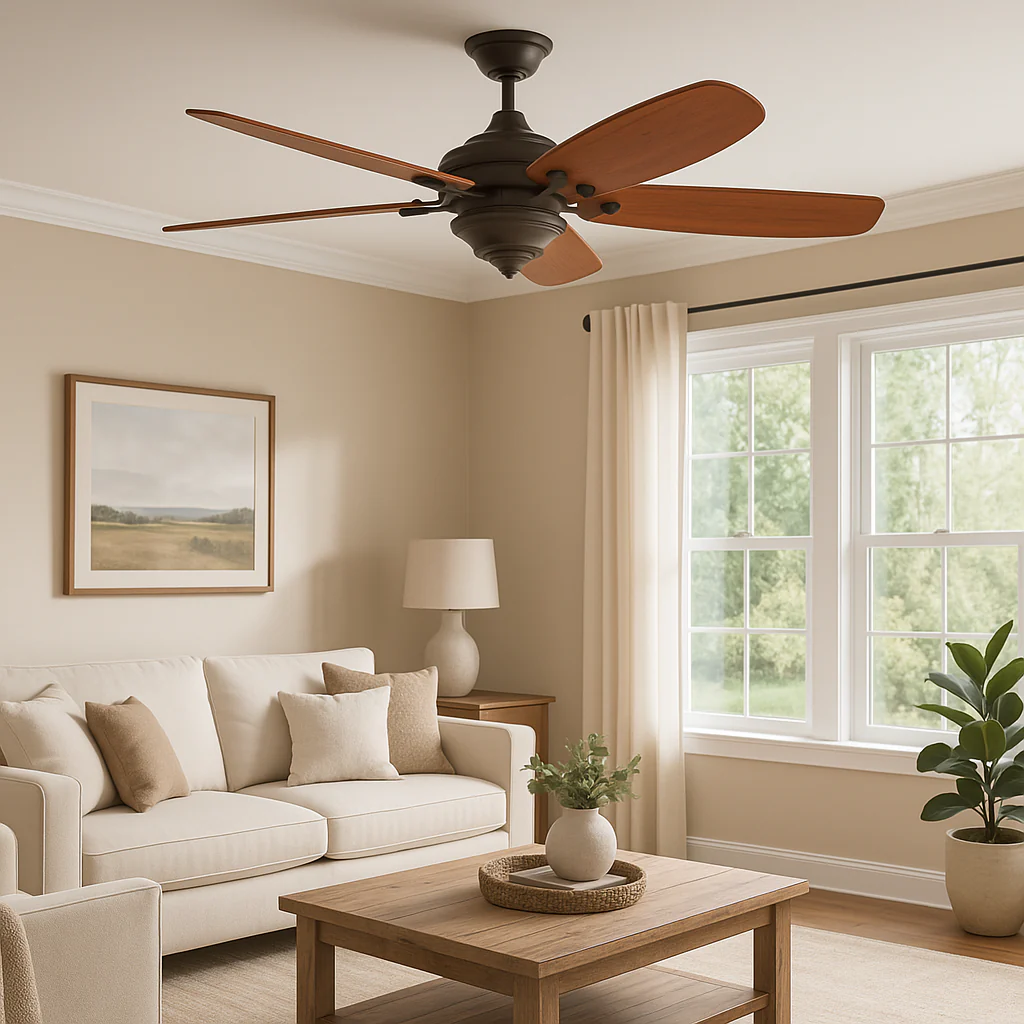 Home Decorators Collection Altura 56-inch Indoor Oil-Rubbed Bronze Ceiling Fan with Remote Control