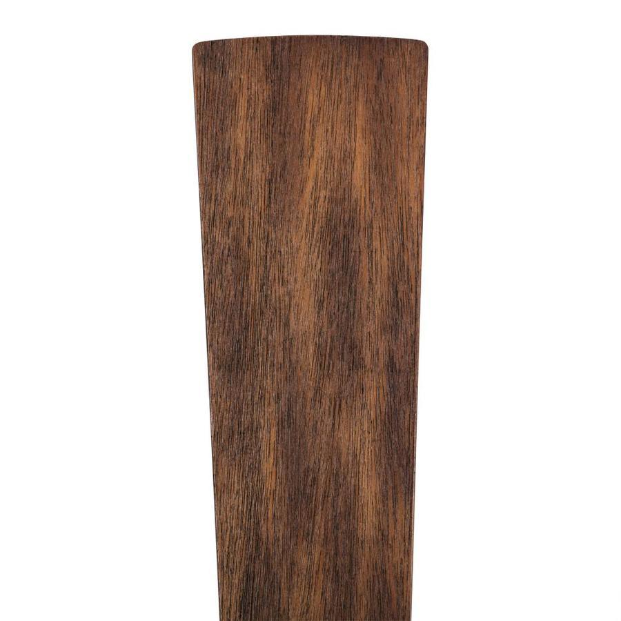 Kichler Barrington 52-in Distressed Black and Wood LED Indoor Ceiling Fan with Remote (5-Blade)