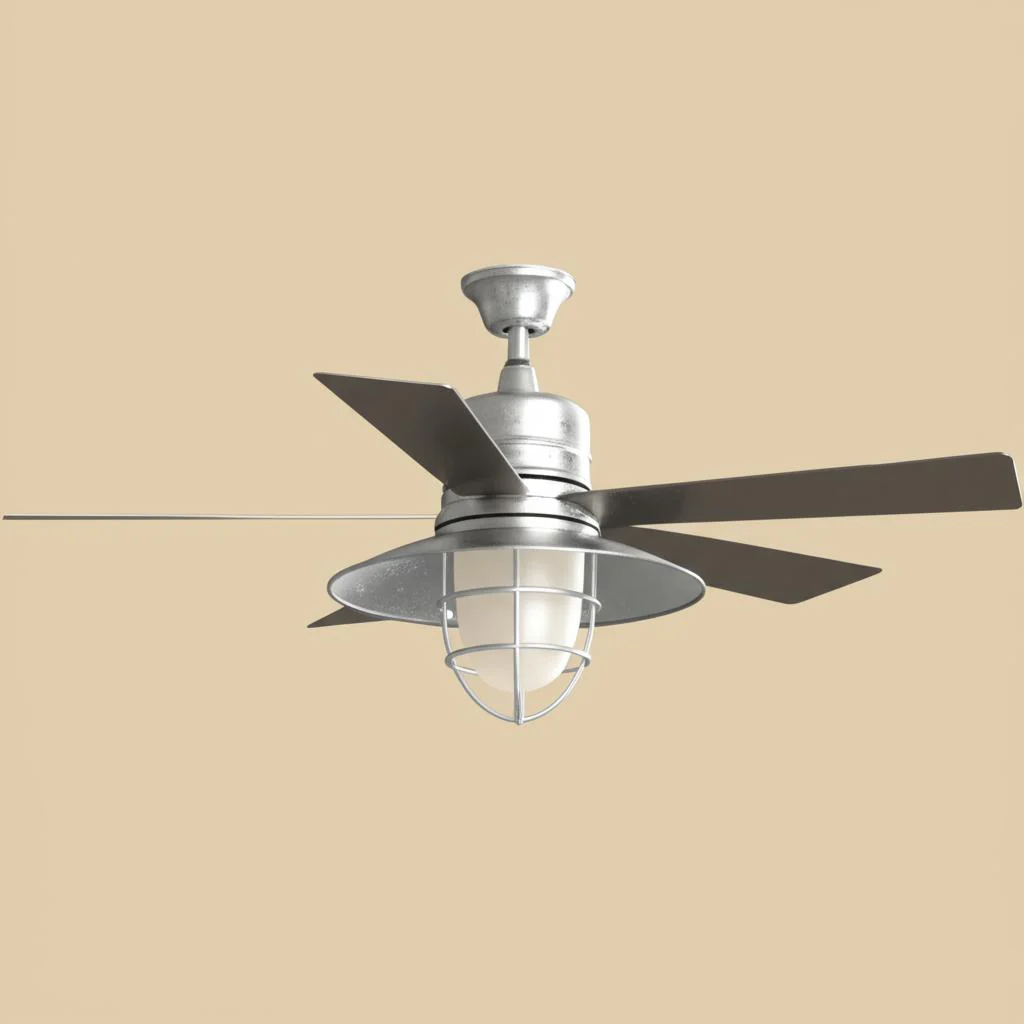 Home Decorators Collection Grayton 54-inch LED Indoor/Outdoor Ceiling Fan with Light Kit and Remote