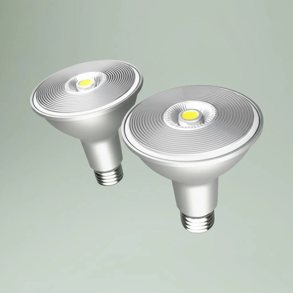 EcoSmart 75-Watt Equivalent PAR30 Dimmable Flood LED Light Bulbs - Bright White (2-Pack)