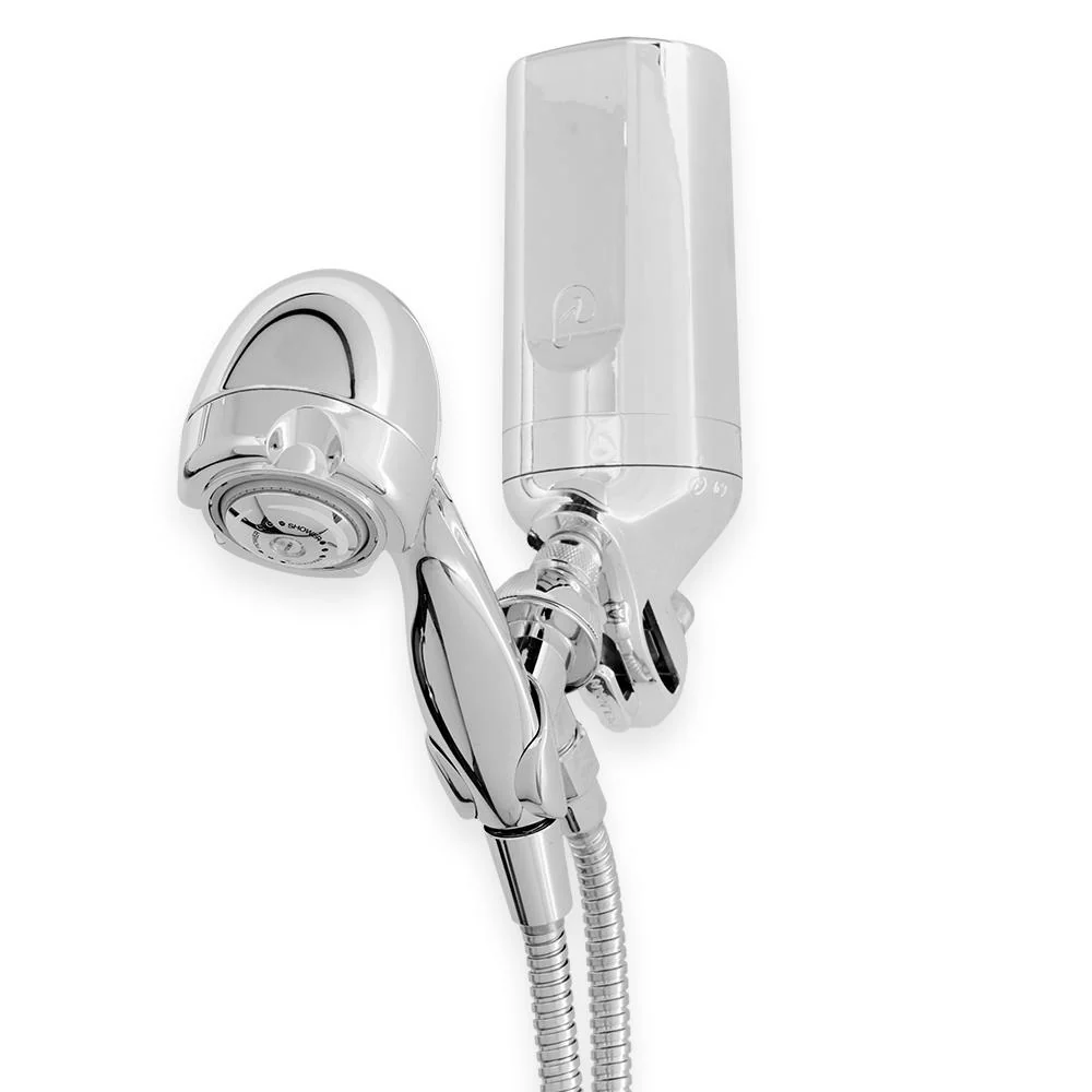 Pelican Water 3-Stage Premium Shower Filter with 5 ft. Wand Combo