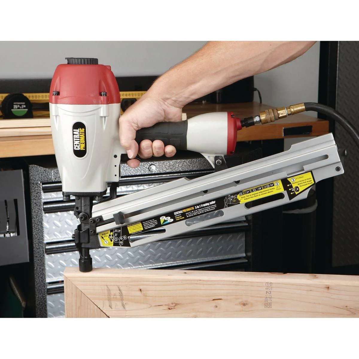 21 gallon 2.5 HP 125 PSI Cast Iron Vertical Air Compressor