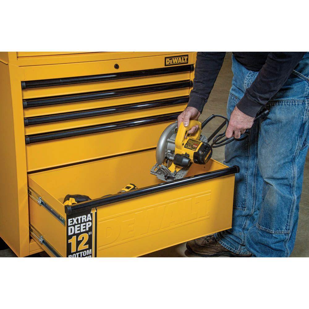 36 in. 11-Drawer Metal Rolling Tool Chest and Cabinet Combo