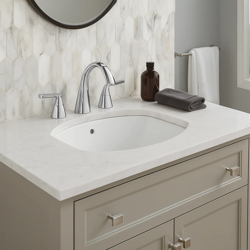 KOHLER Elmbrook Undermount Bathroom Sink in White