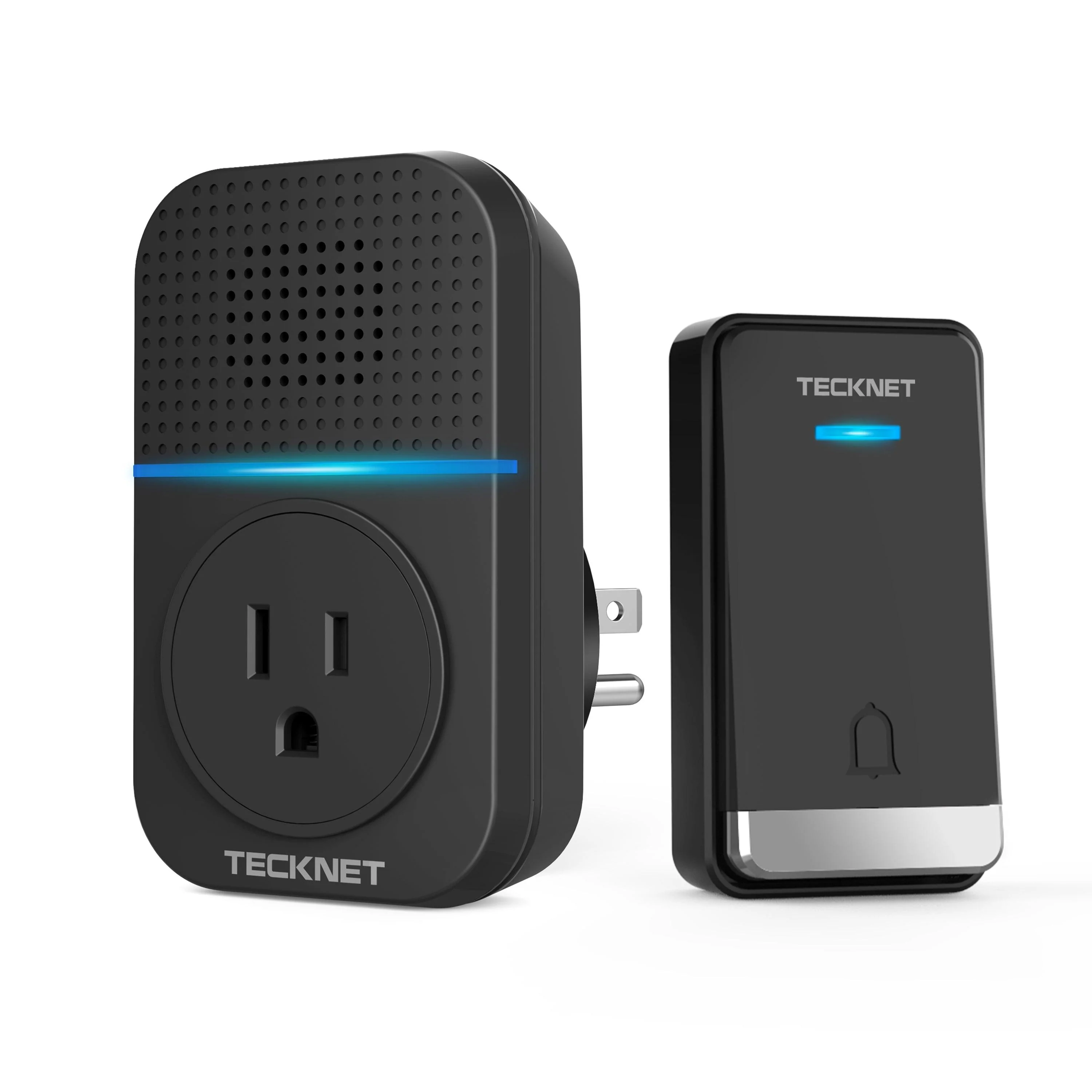 TECKNET Waterproof  No Battery Needed Wireless  Doorbell Chimes