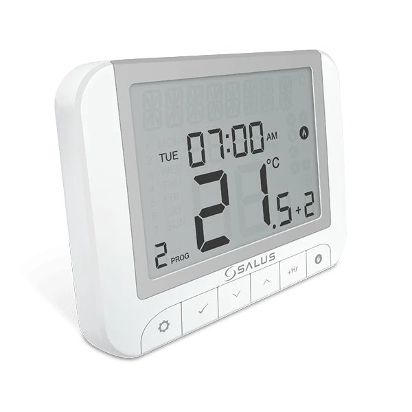 Salus Digital Programmable Wireless Room Thermostat Boiler - CE-RT520RF