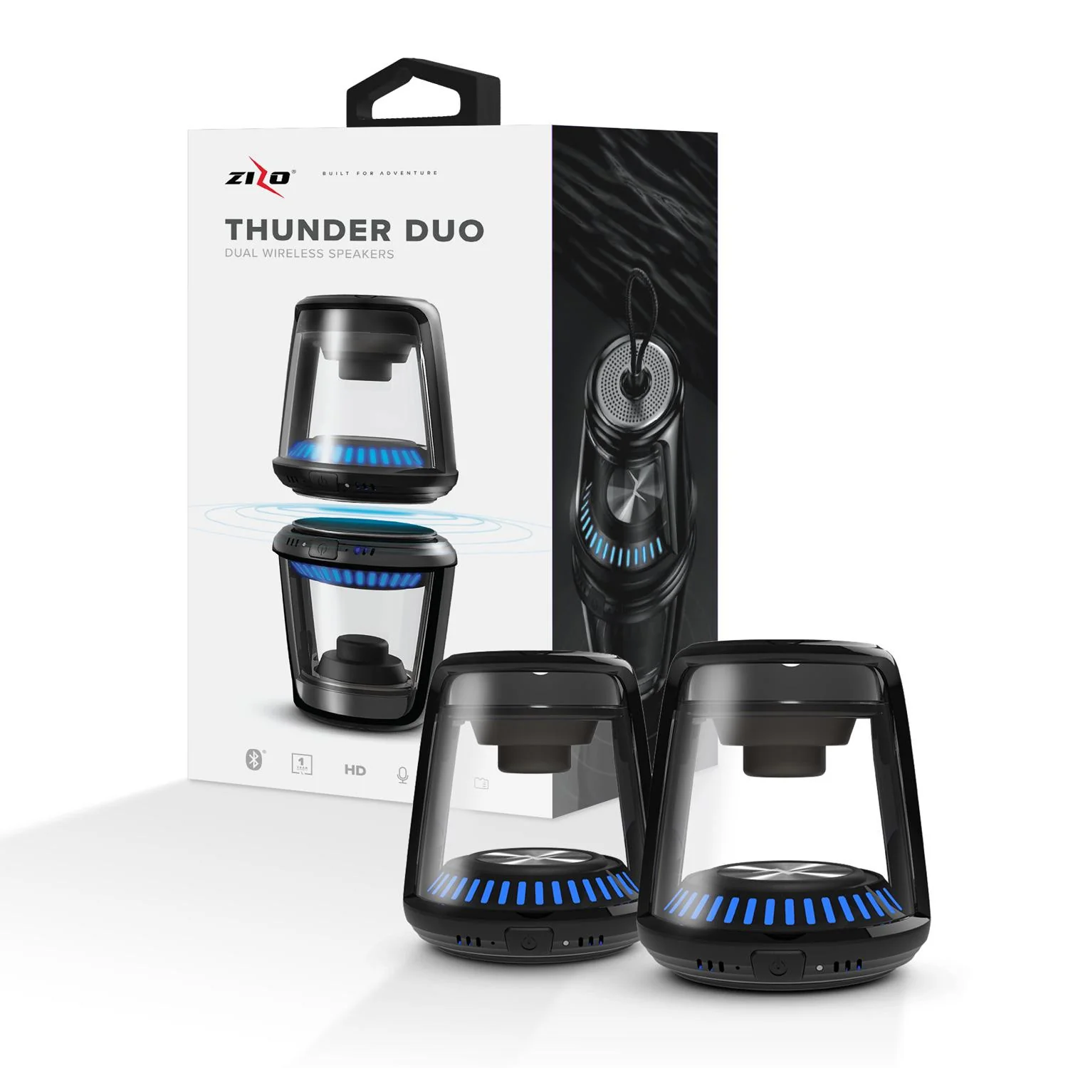 ZIZO THUNDER DUO Wireless Bluetooth Speaker