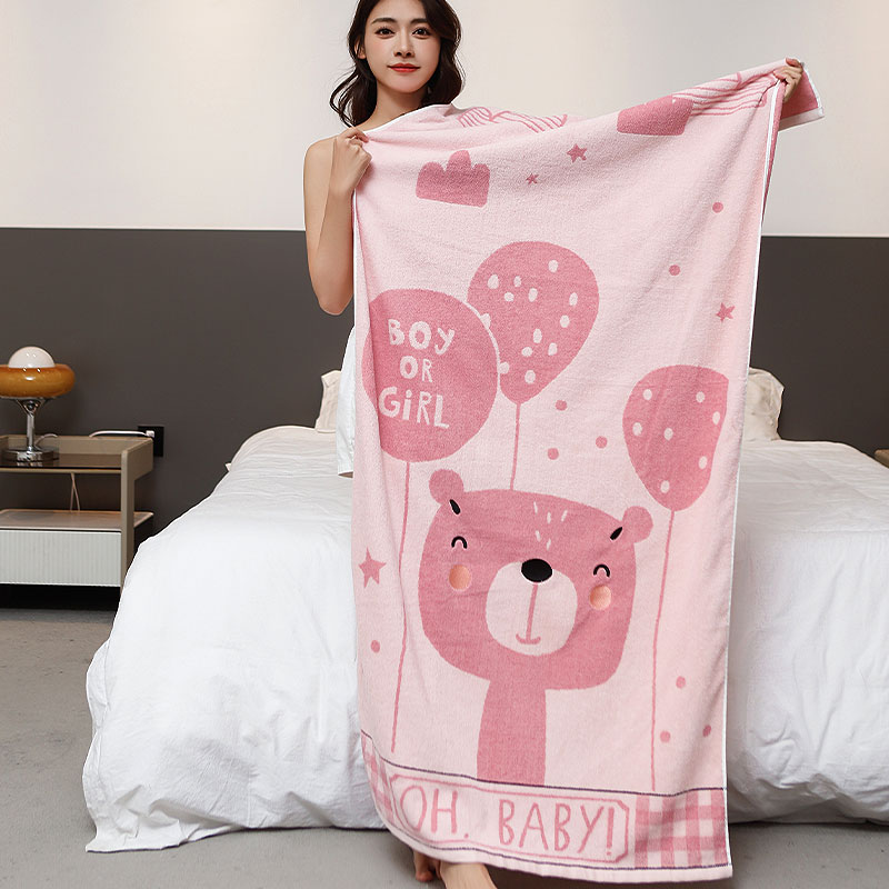 100% Cotton Bath Towel Soft and absorbent 2 colors available