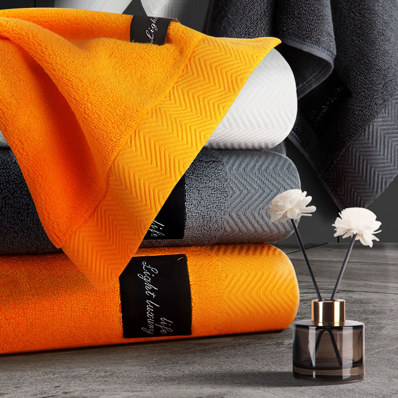 Pack of 3 100% cotton towels soft and absorbent