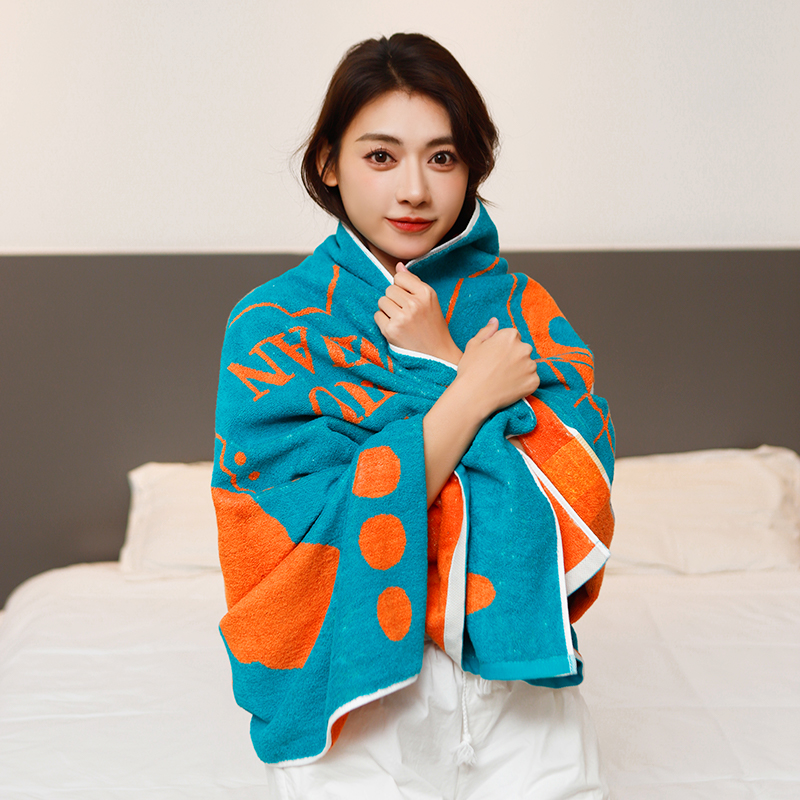 2025 New 100% Cotton Bath Towel Unique Design