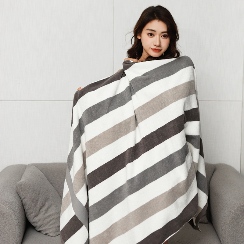 Colorful Stripe Series 100% Cotton Bath Towel