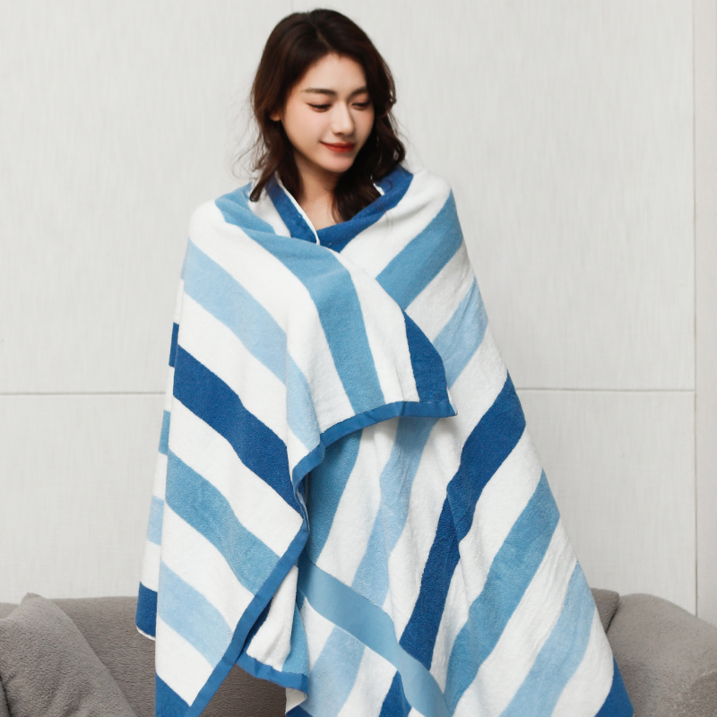 Colorful Stripe Series 100% Cotton Bath Towel