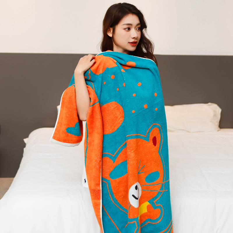 2025 New 100% Cotton Bath Towel Unique Design