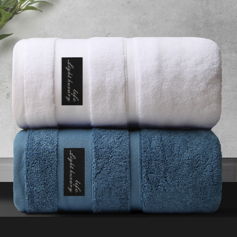 Five-star Hotel Bath Towel Adult Premium Household Cotton Absorbent Cotton Women and Men Bath Thick Adult 2025 New