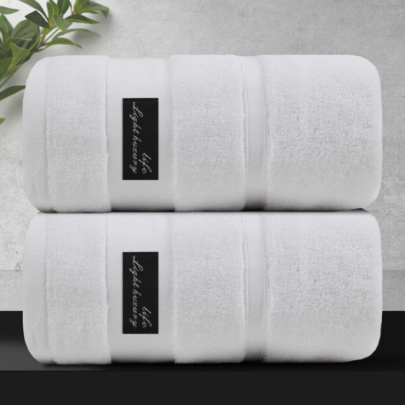 Five-star Hotel Bath Towel Adult Premium Household Cotton Absorbent Cotton Women and Men Bath Thick Adult 2025 New