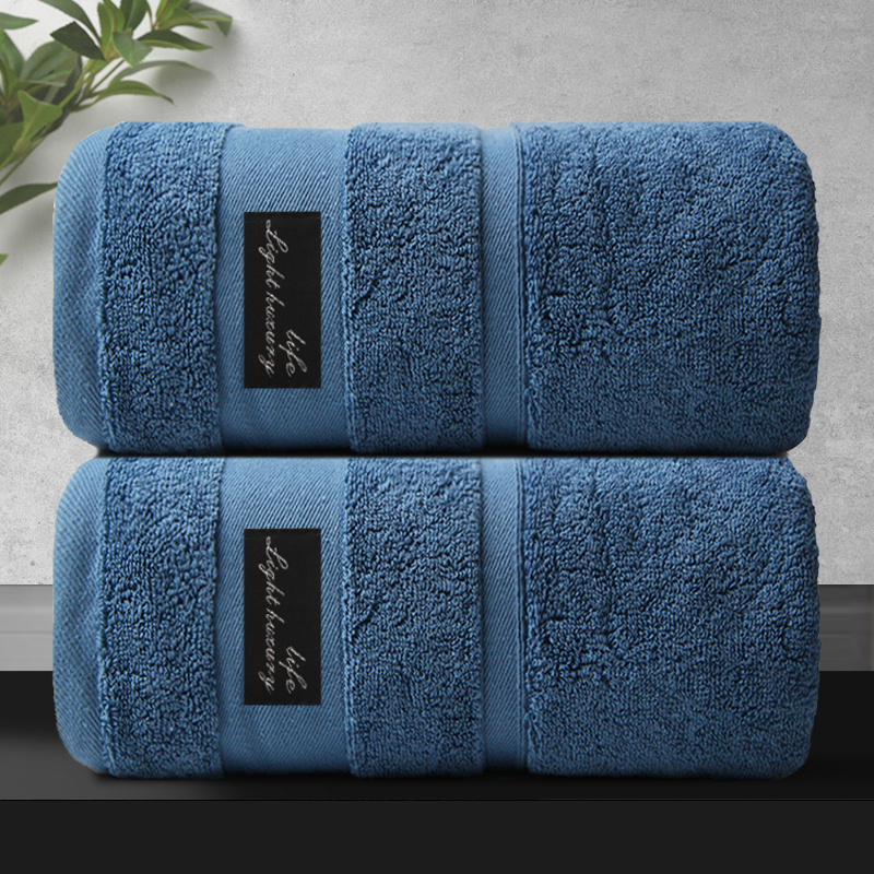 Five-star Hotel Bath Towel Adult Premium Household Cotton Absorbent Cotton Women and Men Bath Thick Adult 2025 New