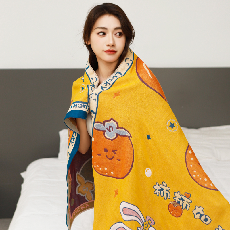 Xinjiang Long-staple Cotton Pure Cotton Gauze Bath Towel Men's and Women's Household Water Absorbing and Quick-drying Towel Cotton Bath Wrap Towel for Lovers