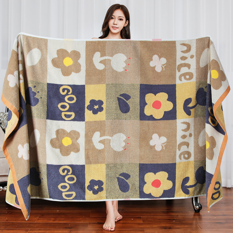 Premium cotton bath towel for women 70x140 cm