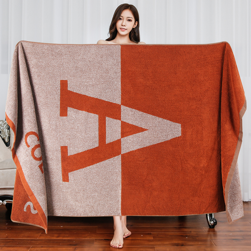 Pure Cotton Bath Towel Men's Pure Cotton Household Towel New Pure Cotton Water-Absorbing Quick-Drying Advanced Bath Towel for Adults