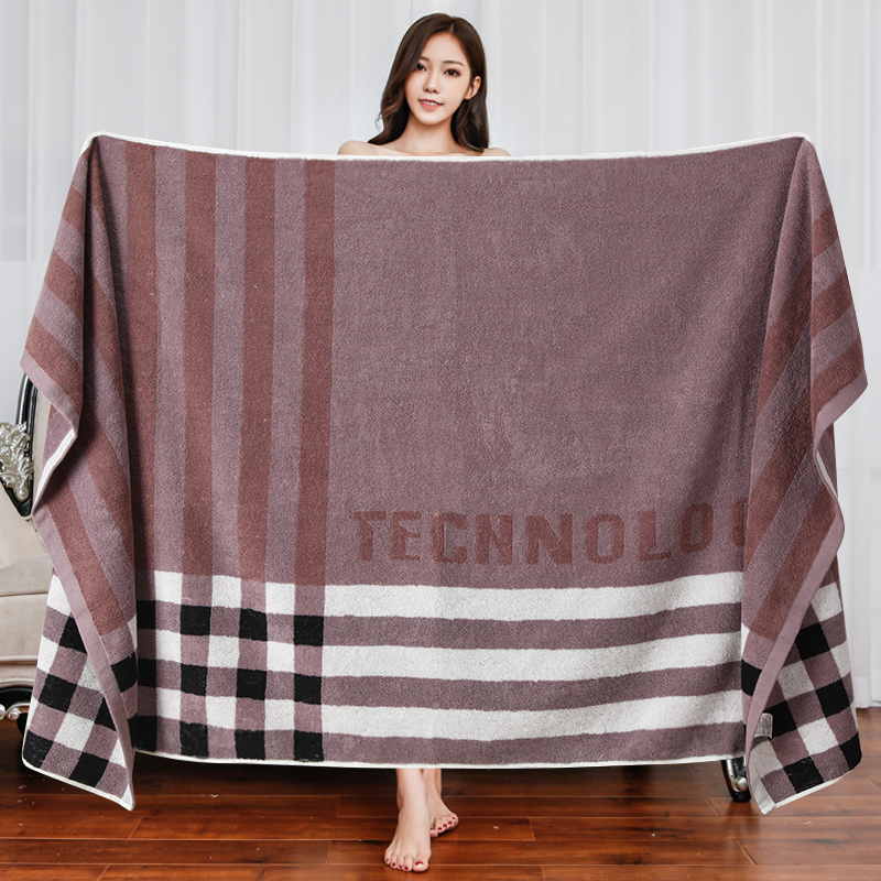 Bath Towel for Men and Women Household Pure Cotton Water Absorbing Quick-drying Non-shedding Bath Towel Wrapped with High-grade 2025 New
