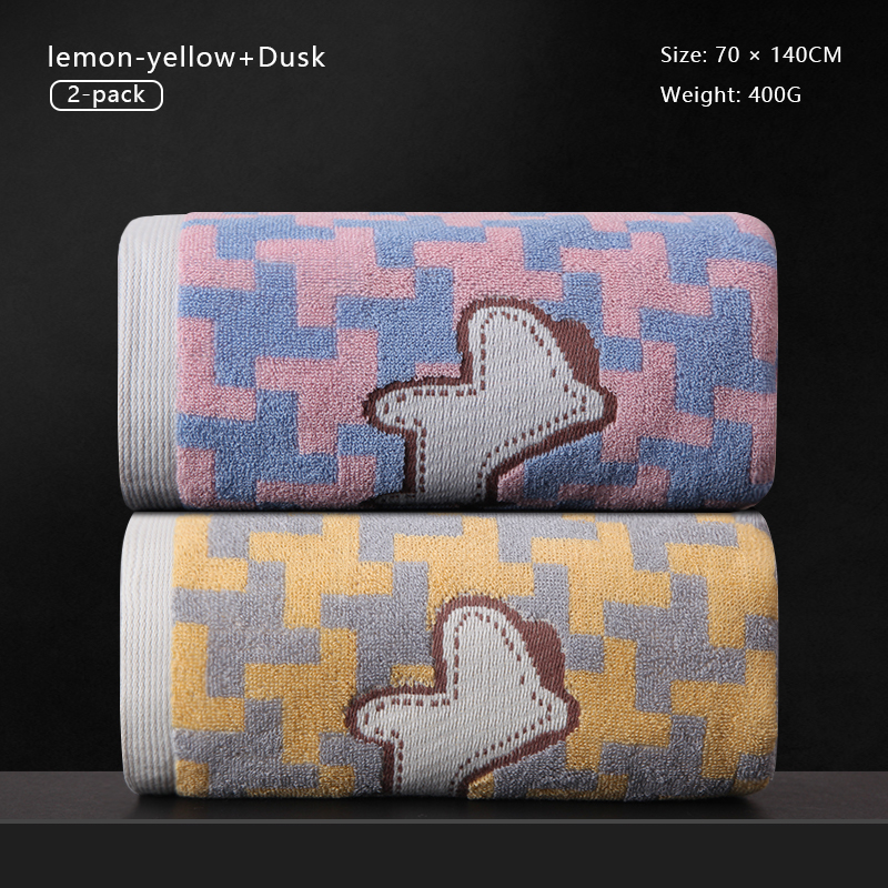 Pure cotton bath towel special for men in hotel, water absorption, not easy to shed hair, quick-drying cotton soft bath towel for big family