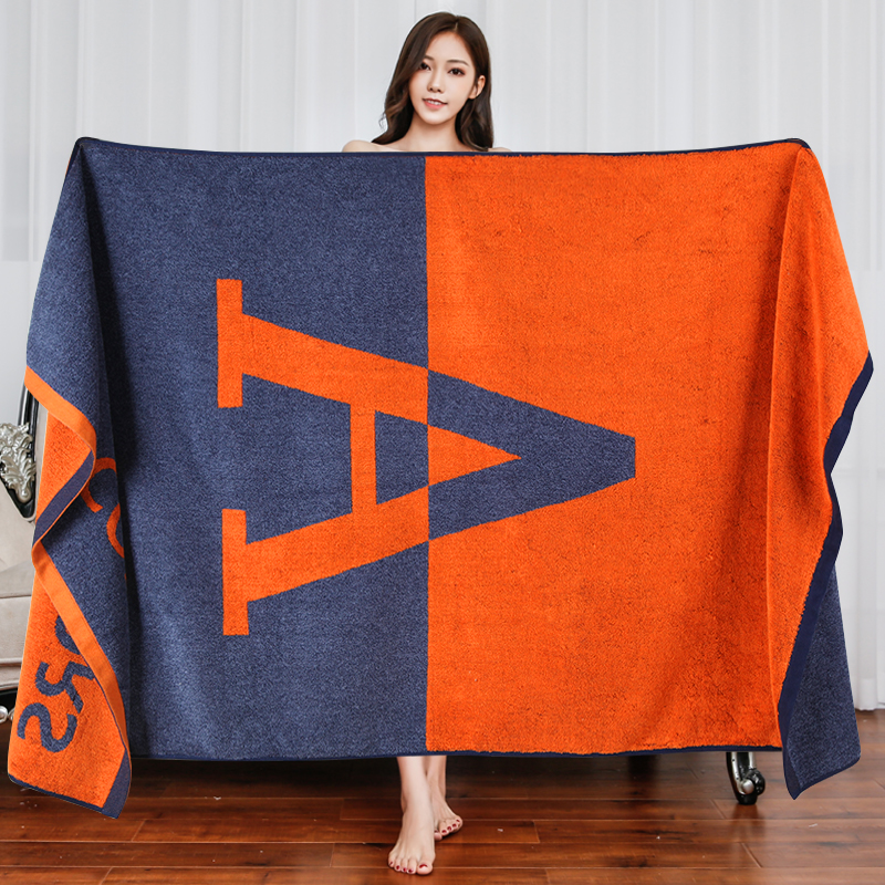 Pure Cotton Bath Towel Men's Pure Cotton Household Towel New Pure Cotton Water-Absorbing Quick-Drying Advanced Bath Towel for Adults