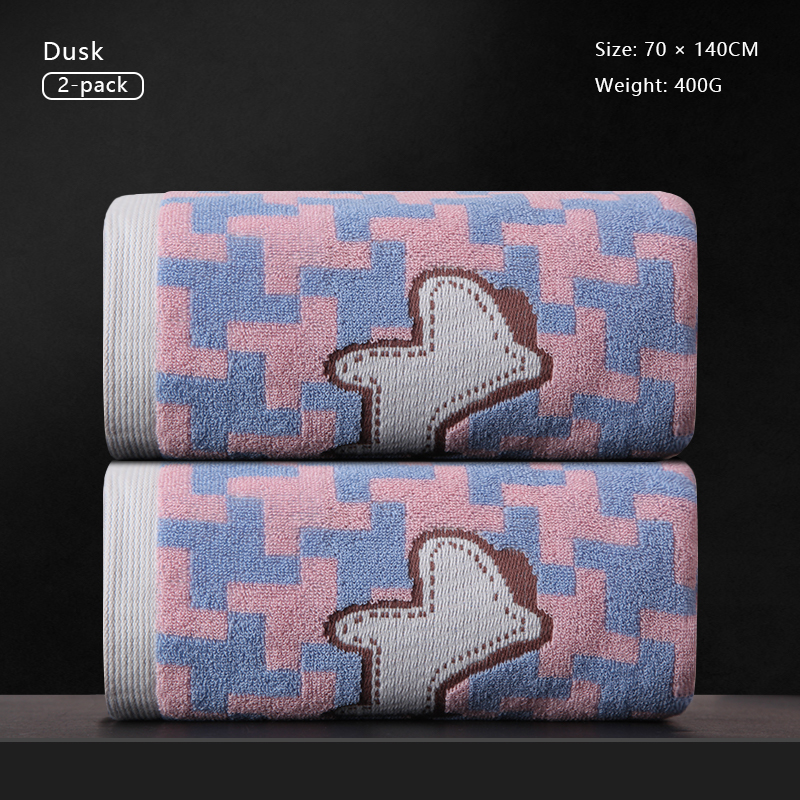 Pure cotton bath towel special for men in hotel, water absorption, not easy to shed hair, quick-drying cotton soft bath towel for big family