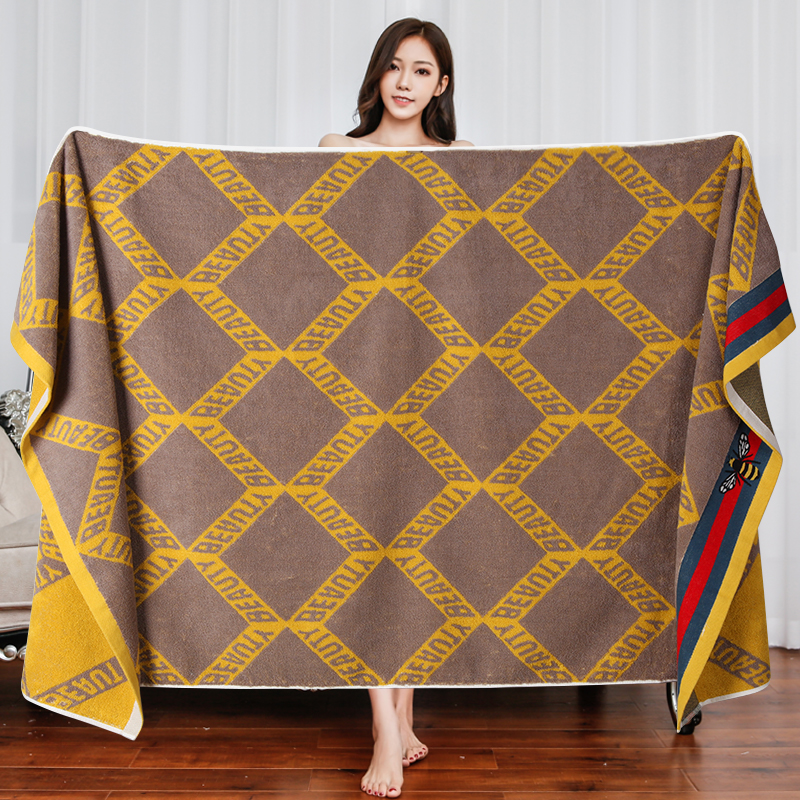 Bath Towel for Men and Women Household Pure Cotton Water Absorbing Quick-drying Non-shedding Bath Towel Wrapped with High-grade 2025 New