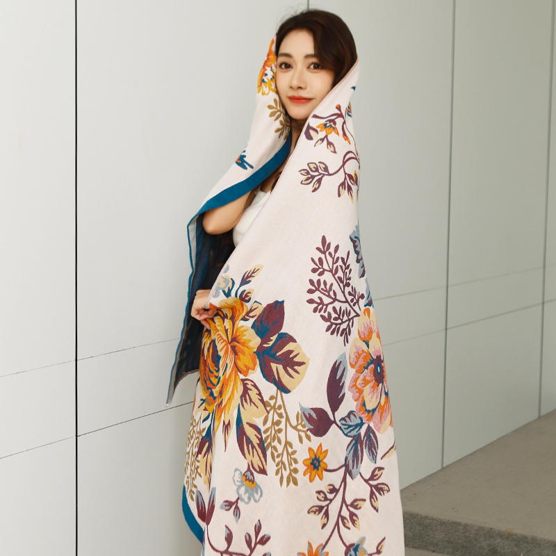 Gauze bath towel household cotton absorbent quick-drying male adult cotton large size cartoon adult bath large wrap towel