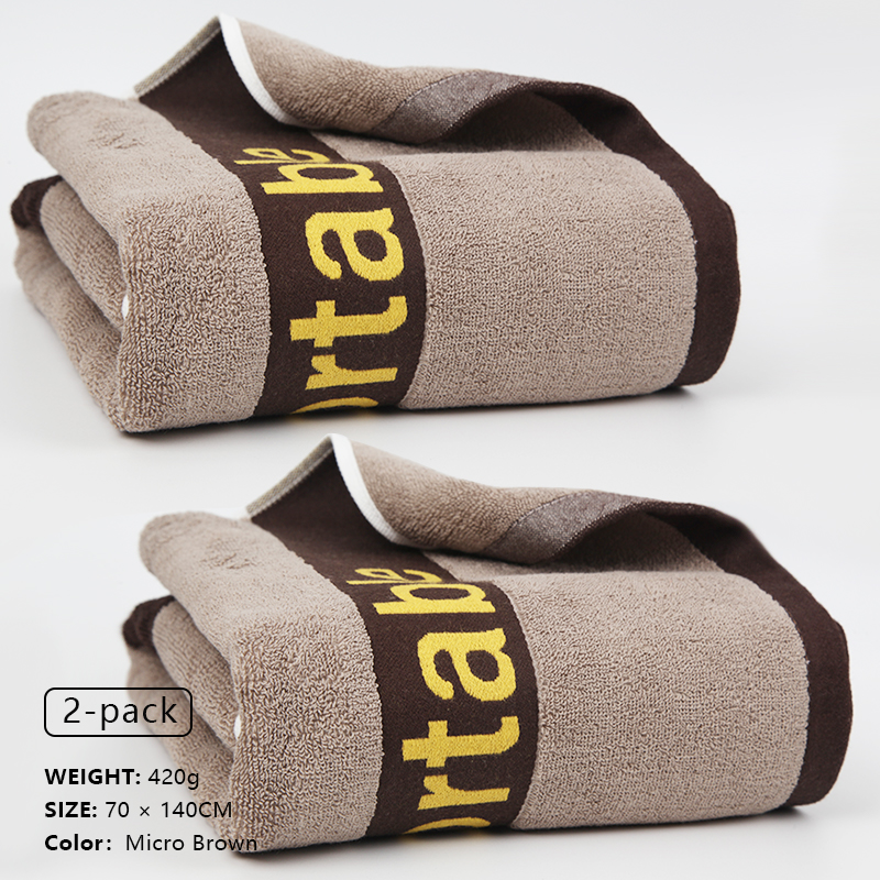 Pure cotton big bath towel 100% pure cotton adult water absorption men and women adult home use soft non-shedding bath special wrap towel